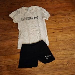 Abby Lee Dance Moms shirt and shorts
